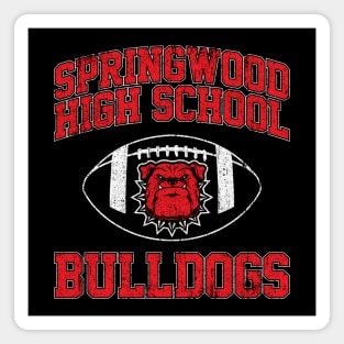 Springwood High School Bulldogs Football Magnet